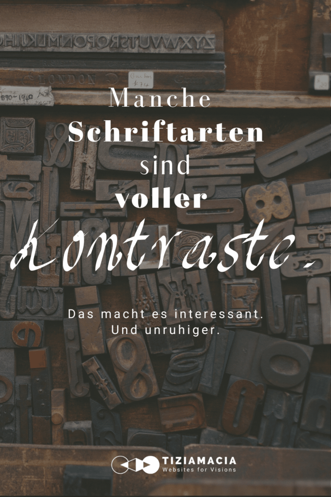 Die passende Schrift für deine Website